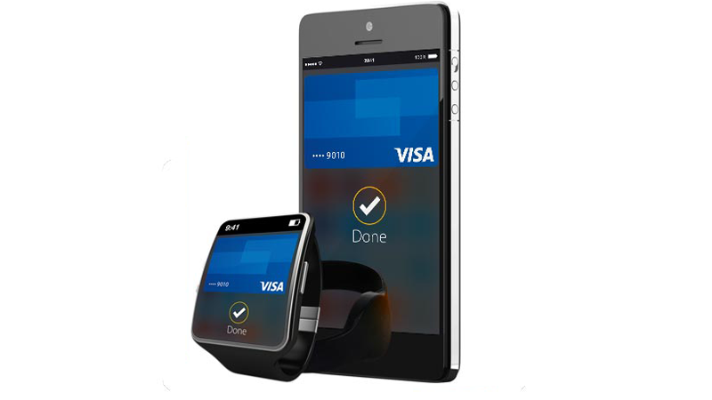 payments-by-watch-and-phone-800x450 Watch and mobile phone with contactless payments.